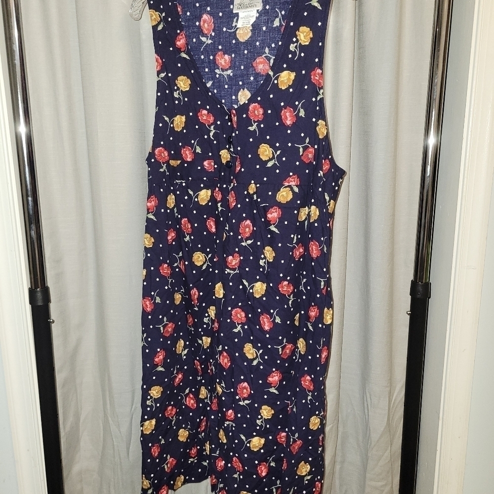 VINTAGE maternity dress.